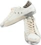 Philippe Model Gestudde Tennissneakers Wit Zwart White - Thumbnail 1
