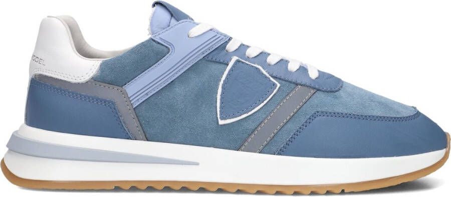 PHILIPPE MODEL Lage Sneakers Heren Tropez 2.1 Low Man Maat: 44 Materiaal: Suède Kleur: Blauw