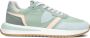 PHILIPPE MODEL Lage Sneakers Dames Tropez 2.1 Low Maat: 40 Materiaal: Suède Kleur: Groen - Thumbnail 1