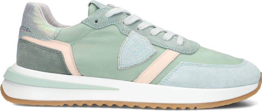 PHILIPPE MODEL Lage Sneakers Dames Tropez 2.1 Low Maat: 36 Materiaal: Suède Kleur: Groen