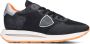 PHILIPPE MODEL Lage Sneakers Heren Tropez Haute Low Man Maat: 42 Materiaal: Leer Kleur: Zwart - Thumbnail 1
