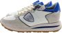 Philippe Model Tropez Sneakers Casual Leather Blue - Thumbnail 1