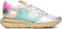 PHILIPPE MODEL Lage Sneakers Dames Tropez Haute Low Woman Maat: 39 Materiaal: Leer - Thumbnail 1