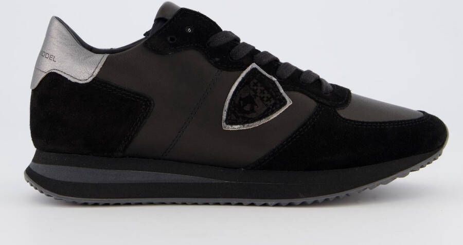Philippe Model Low-Top Sneakers Dames Trpx Sneaker Zwart Grijs in zwart