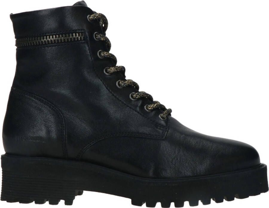 Piedi Nudi Black 2702 05.03 PN Zwarte laarsjes Veterboot laarsjes laarzen winter