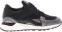 Piedi Nudi Dames Sneakers 2507-11.03pn Nebel Black gold Zwart - Thumbnail 1