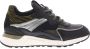 Piedi Nudi Dames Sneakers 2507-15.01pn Black Multi Zwart - Thumbnail 2