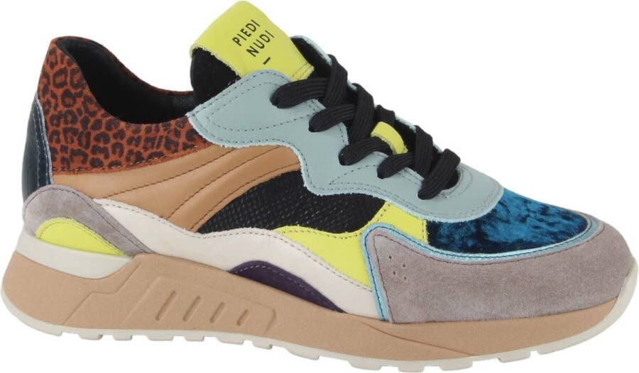PIEDI NUDI PiediNudi Lage Sneakers Dames Selva 17.01 Maat: 39 Materiaal: Suède Kleur: Beige - Foto 5