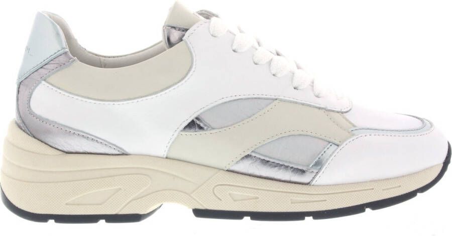 PIEDI NUDI PiediNudi Lage Sneakers Dames Zerba 02.10 Maat: 37 Materiaal: Leer Kleur: Wit