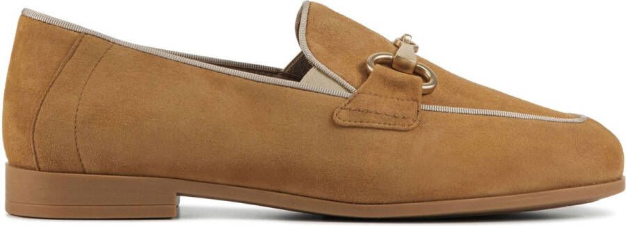 Piedi Nudi Instappers Dames Instapschoenen Damesschoenen Suède 133975 Camel