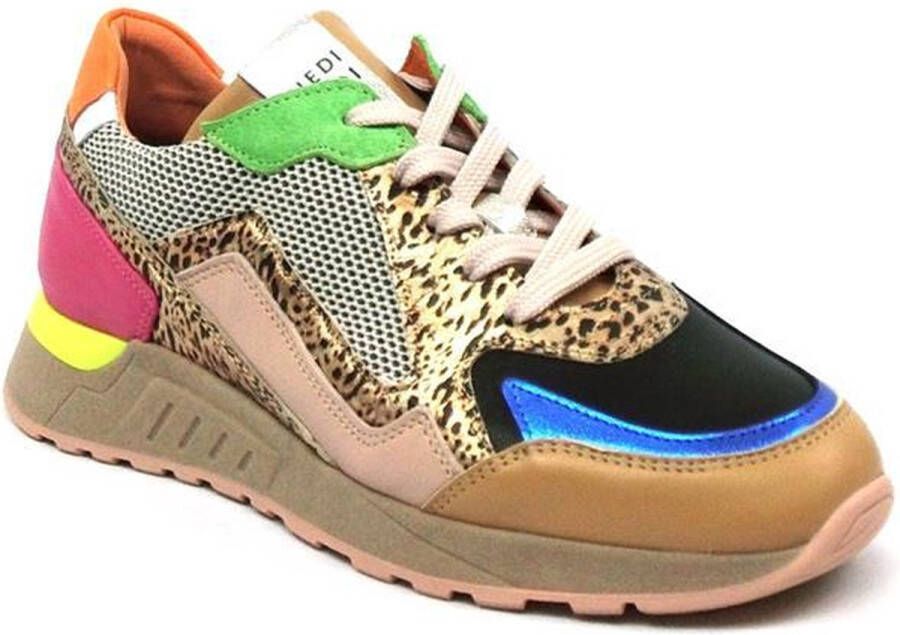 Piedi Nudi Sneakers Dames Lage sneakers Damesschoenen Leer 2507-12.15PN print - Foto 4