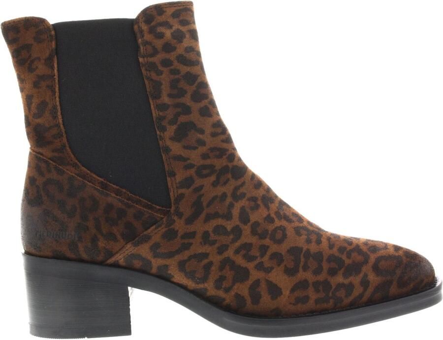 Piedi Nudi Dames Enkellaars Zofia 03.06 Leopardo Bruin