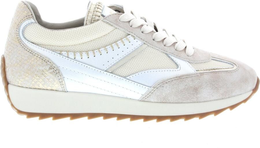 Piedi Nudi Dames Sneakers Harlem 05.08 Cream Gold Beige - Foto 2