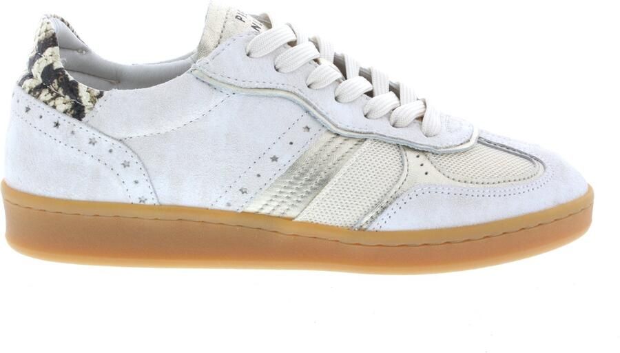 Piedi Nudi Dames Sneakers Imola H-fit Cream Gold Off White - Foto 5