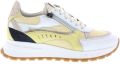 Piedi Nudi Dames Sneakers Mirren 04.02 White Yellow Wit - Geel