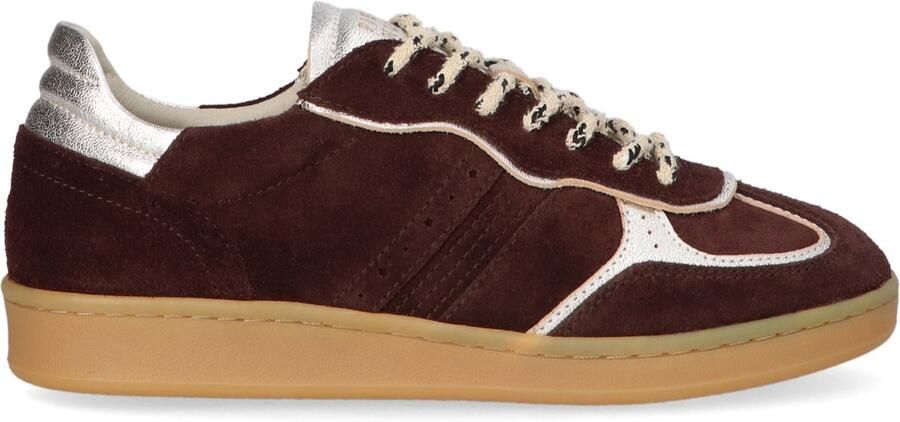 Piedi Nudi DAMES SNEAKERS PN-IMOLA-0126 IMOLA DARK BROWN SUEDE H
