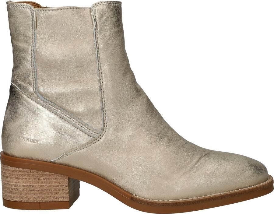 Piedi Nudi Enkellaarsjes Dames Goud