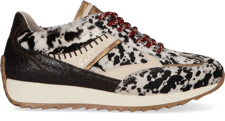 Piedi Nudi Harlem Dames Sneakers Ponyhaar Zwart