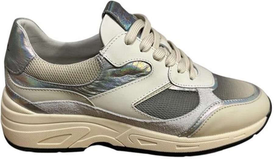 Piedi Nudi Talla 03.19 chunky leren sneakers grijs - Foto 2