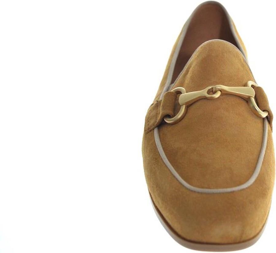 Piedi Nudi Instappers Dames Instapschoenen Damesschoenen Suède 133975 Camel - Foto 2