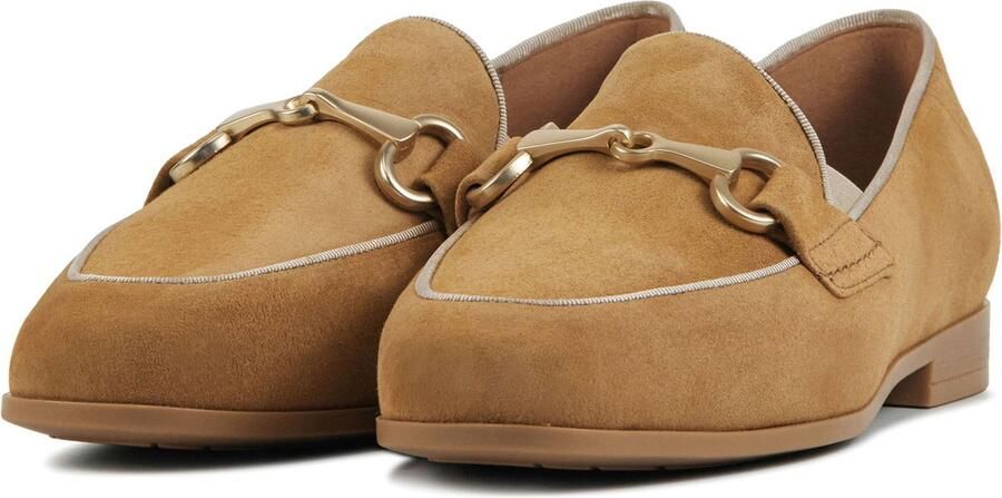 Piedi Nudi Instappers Dames Instapschoenen Damesschoenen Suède 133975 Camel - Foto 7