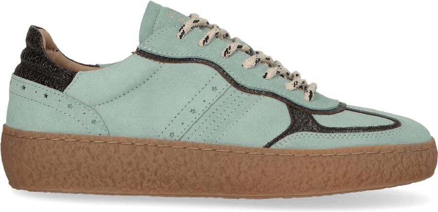 Piedi Nudi Lixi Dames Sneakers Suède Aqua
