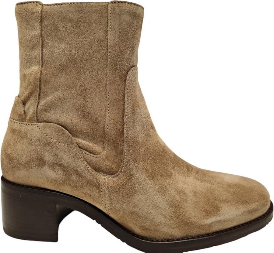 Piedi Nudi Dames Enkellaars Silva 09.07 Warm Stone Beige