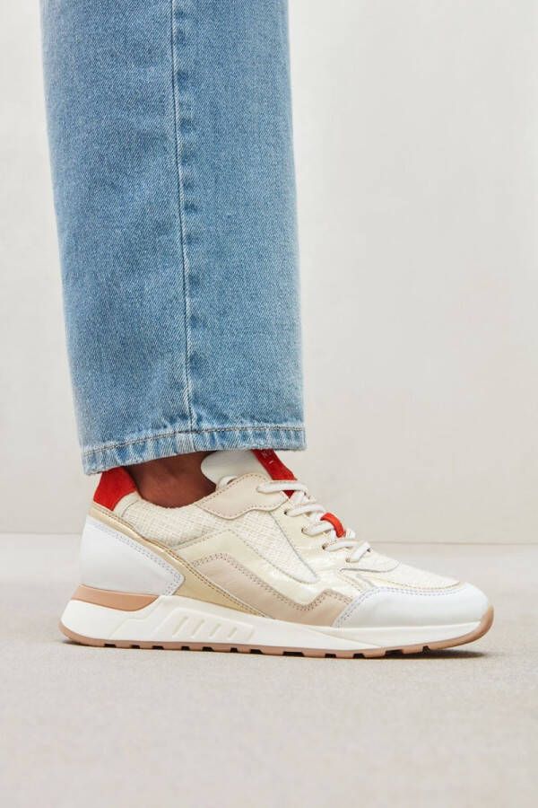 Piedi Nudi Sneakers Dames Lage sneakers Damesschoenen Leer 2507-13.01PN Wit - Foto 8