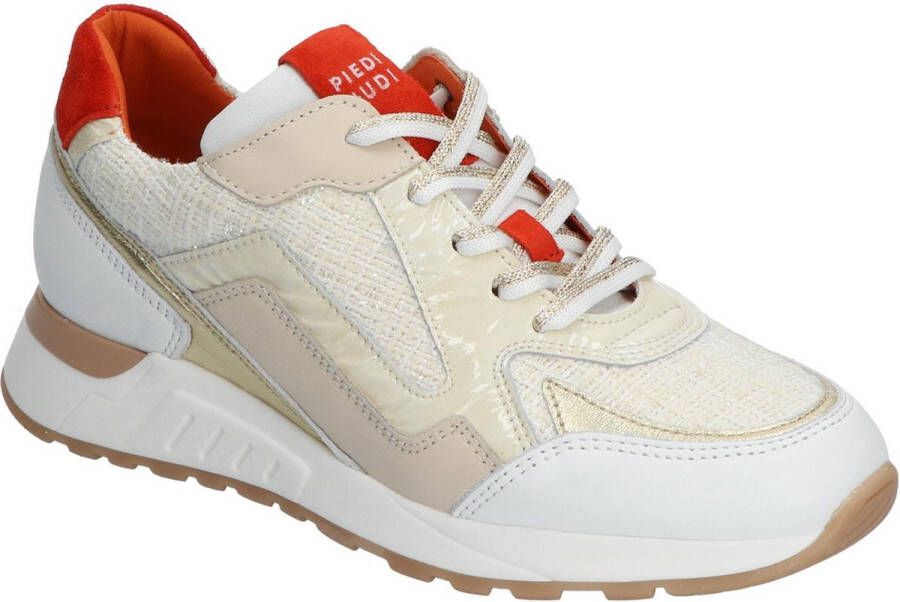 Piedi Nudi Sneakers Dames Lage sneakers Damesschoenen Leer 2507-13.01PN Wit - Foto 7