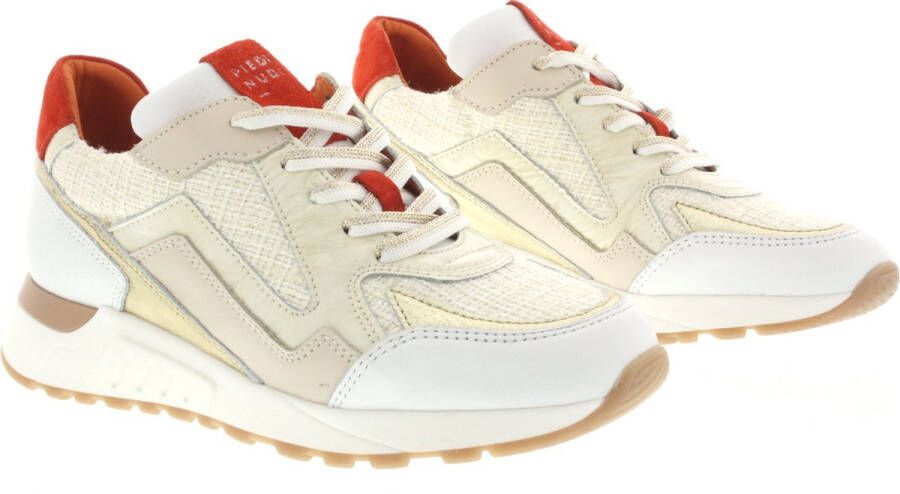 Piedi Nudi Sneakers Dames Lage sneakers Damesschoenen Leer 2507-13.01PN Wit - Foto 12
