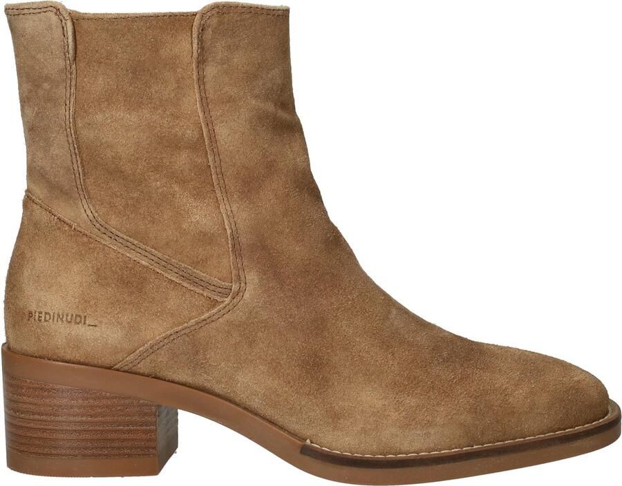 Piedi Nudi Zuma Enkellaarsjes Dames Cognac