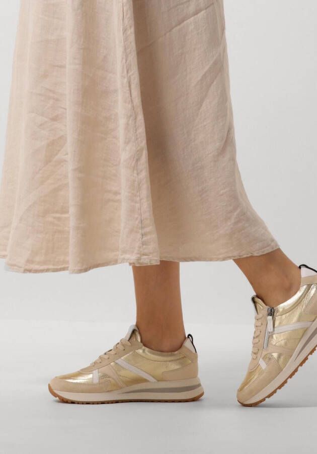 PiediNudi Grappa Lage sneakers Leren Sneaker Dames Goud