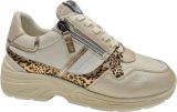 PIEDI NUDI PiediNudi Lage Sneakers Dames Kara 02.11 Leer Wit - Wit