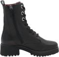 Piedi Nudi Cleo Dames Boots Leer Zwart - Zwart