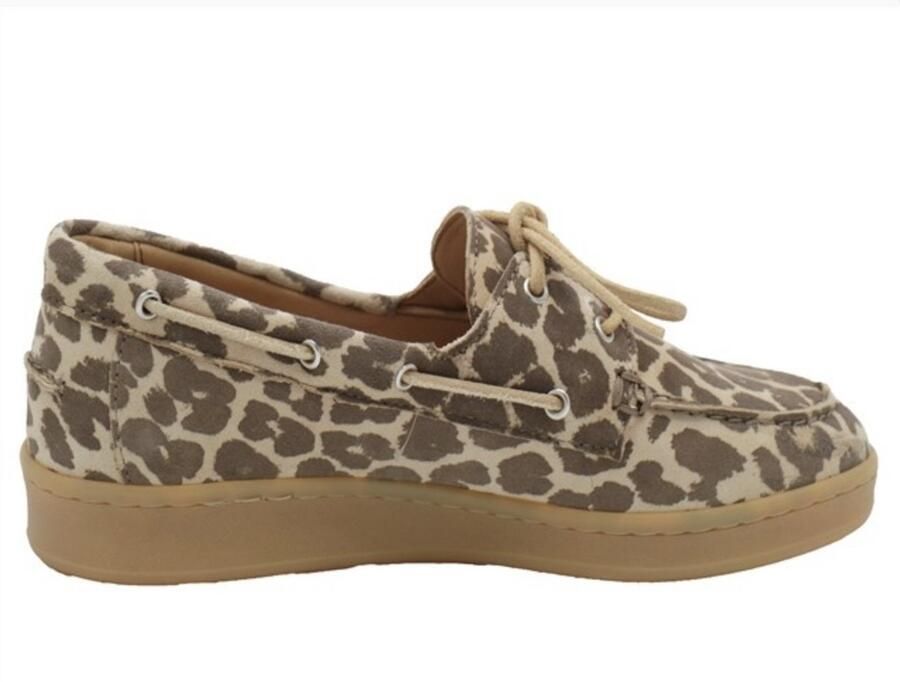Piedi Nudi Dames Instappers & Ballerina's Porta H-fit Leopard Mocassins Multi