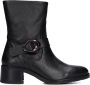 PIEDI NUDI PiediNudi Enkellaarsjes Dames Selva 17.01 1 Maat: 38 Materiaal: Leer Kleur: Zwart - Thumbnail 2