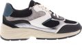 PIEDI NUDI PiediNudi Lage Sneakers Dames Selva 17.01 Leer Groen - Zwart