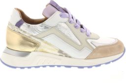PIEDI NUDI PiediNudi Lage Sneakers Dames Selva 17.08 Leer Beige
