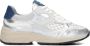 PIEDI NUDI PiediNudi Lage Sneakers Dames Talla 04.03 Maat: 39 Materiaal: Leer Kleur: Zilver - Thumbnail 1