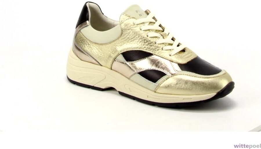 PIEDI NUDI PiediNudi Lage Sneakers Dames Zerba 02.02 Maat: 37 Materiaal: Leer Kleur: Goud - Foto 2