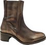 PIEDI NUDI PiediNudi Enkellaarsjes Dames Selva 17.02 Maat: 40 Materiaal: Leer Kleur: Brons - Thumbnail 2
