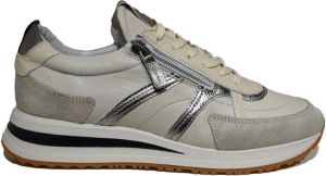 Piedi Nudi Sneaker 2752-03.06 Beige Zilver Rits