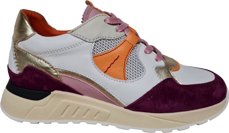 Piedi Nudi Stille 20.03 orange purple Dames Sneakers Oranje