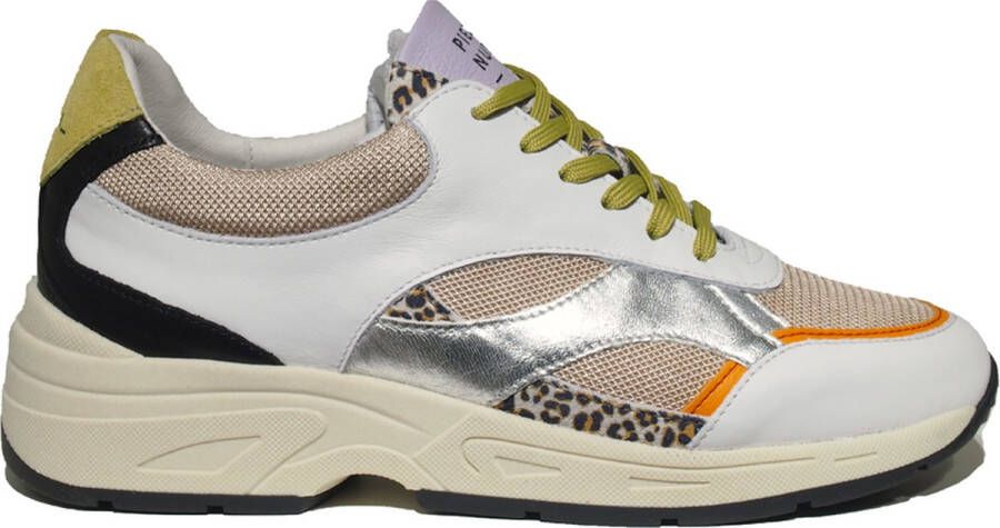 PIEDI NUDI PiediNudi Lage Sneakers Dames Zerba 02.13 Maat: 37 Materiaal: Leer