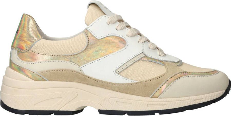 PiediNudi PIEDI NUDI DAMES SNEAKERS GOUD TALLA 03.14 PLATINO WHITE