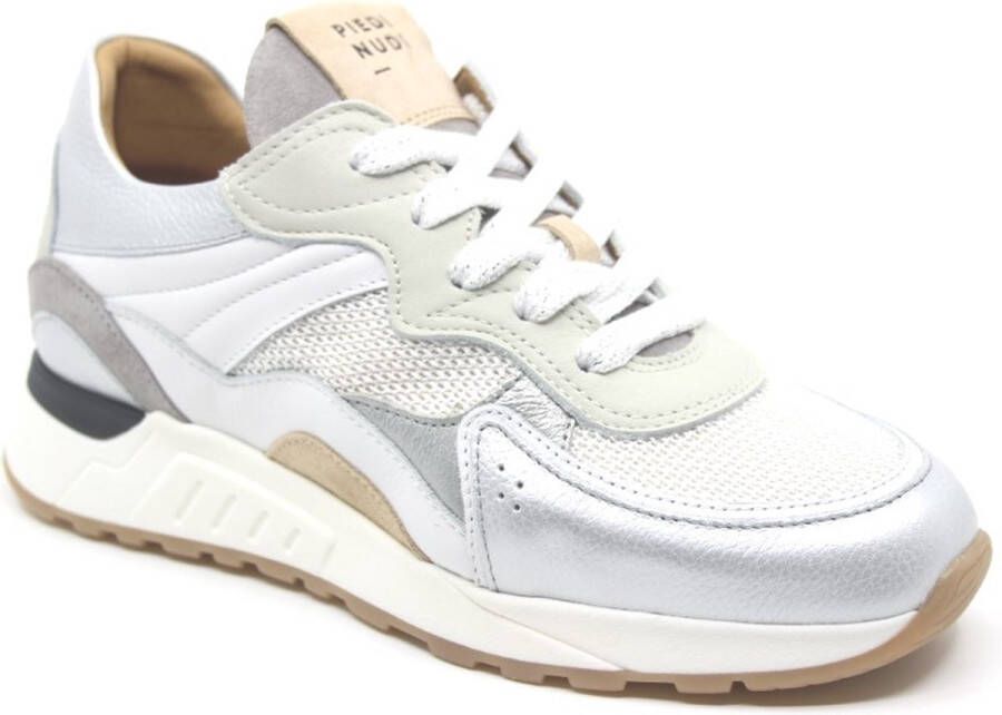 PIEDI NUDI PiediNudi Lage Sneakers Dames Nova 11.12 Maat: 36 Materiaal: Leer Kleur: Wit