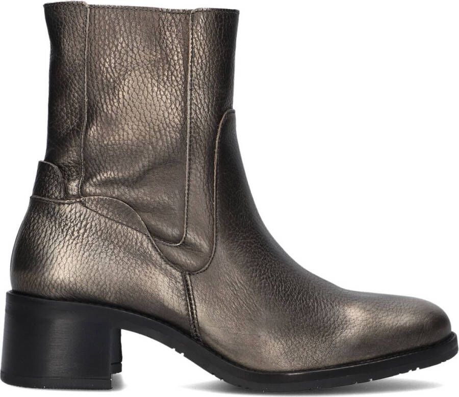 PiediNudi Piedi Nudi Silvia 09.03 Bronze Metal Dames Enkellaarzen Brons
