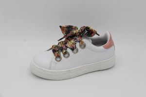 Piedro 1117607310 wit lint roze achterkant sneaker (28 )