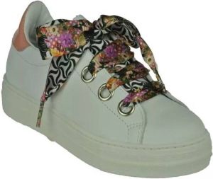 Piedro 1117607310 wit lint roze achterkant sneaker (28 )