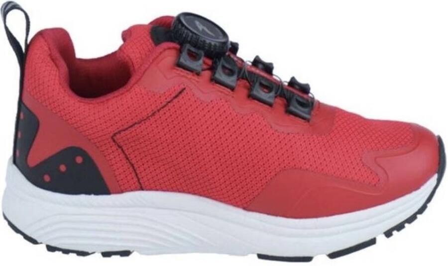 Piedro 1517022510 6598 sneakers rood zwart freelock systeem uitneembare zool